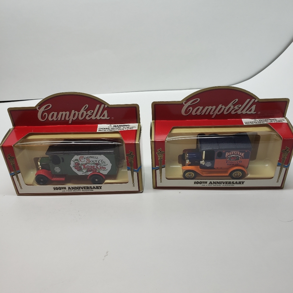 Campbells 100th Anniversary Diecast Set of 2